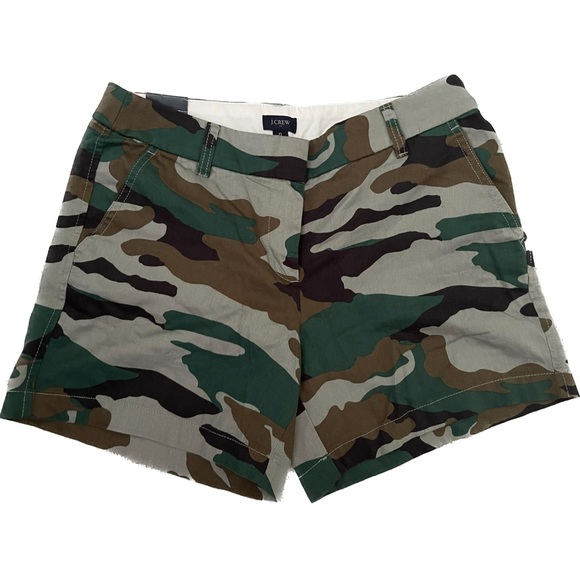 NWT J.Crew Chino Shorts in Camo - Picture 1 of 2
